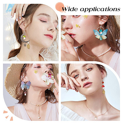 DIY Mushroom Earring Making Kit DIY-SC0020-35-1