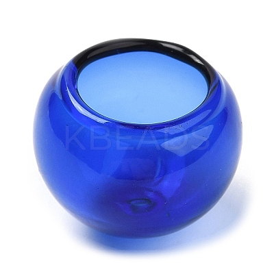 Transparent Glass Bead Cone GLAA-G100-01B-07-1