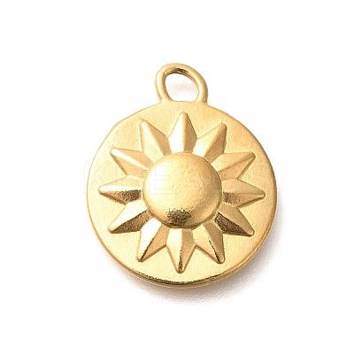 Ion Plating(IP) 304 Stainless Steel Pendants STAS-I321-15G-1