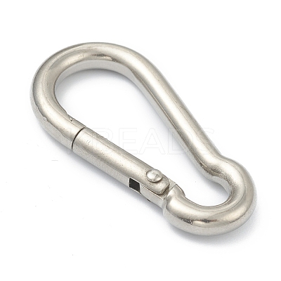 Tarnish Resistant 304 Stainless Steel Camouflage Design Rock Climbing Carabiners X-STAS-B012-01P-1