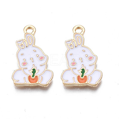 Alloy Enamel Pendants PALLOY-N170-031C-NR-1