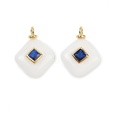 Natural White Jade Pendants KK-B157-42A-01-1