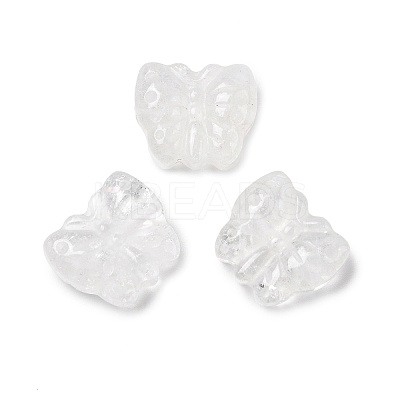 Natural Quartz Crystal Carved Beads G-L636-B08-01-1