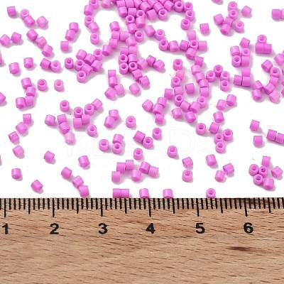 Baking Paint Glass Seed Beads SEED-S042-05B-90-1