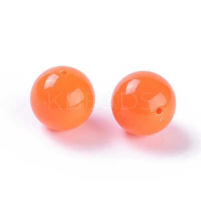 Neon Chunky Bubblegum Acrylic Beads X-LACR-20mm-4-1