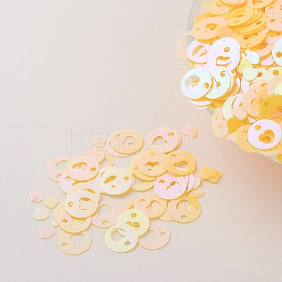 Ornament Accessories Plastic Paillette/Sequins Charms LS-X-PVC-E001-11-RC01-1