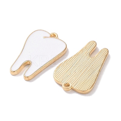 Alloy Enamel Pendants ENAM-O001-11F-G-1