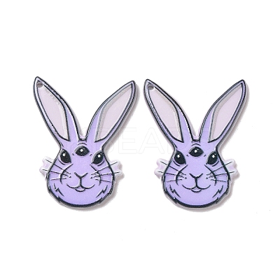 Printed  Acrylic Pendants SACR-G030-04F-1