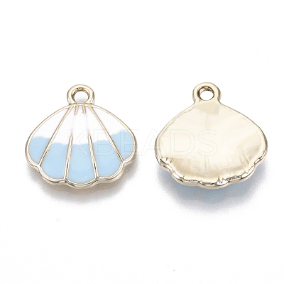 Alloy Pendants X-ENAM-S119-031B-1