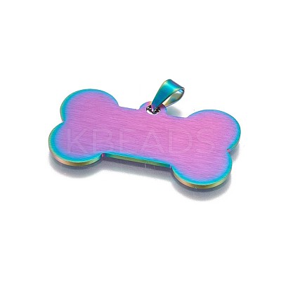 Ion Plating(IP) 304 Stainless Steel Pendants STAS-F200-01M-1