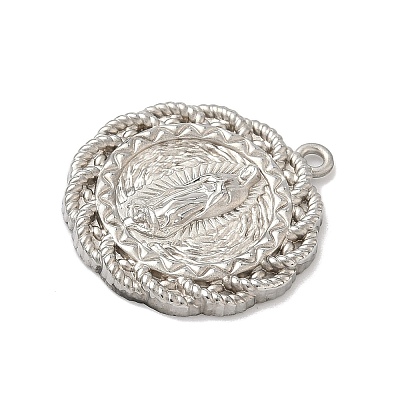 304 Stainless Steel Pendants STAS-G371-02P-01-1