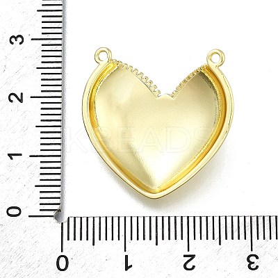 Brass Micro Pave Cubic Zirconia Pendants KK-K400-43G-1