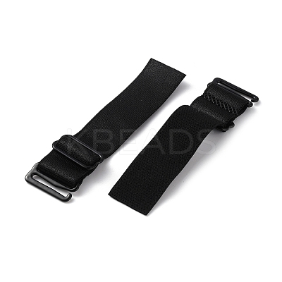 Polyester Adjustable Hat Drawstring Sweatband DIY-WH0308-396A-1