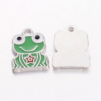 Alloy Enamel Pendants LS-EA218Y-NF-1