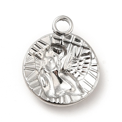 Non-Tarnish 304 Stainless Steel Pendants LS-STAS-P312-08P-1