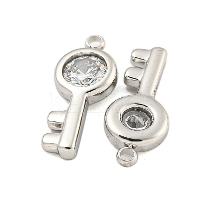 304 Stainless Steel Pendants STAS-L080-013P-1