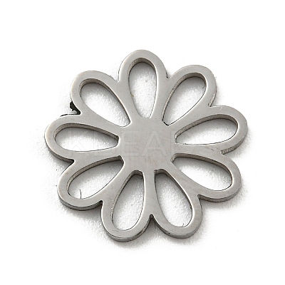Non-Tarnish 304 Stainless Steel Filigree Joiners Links LS-STAS-R228-01P-1