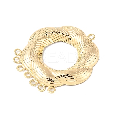 Brass Flower Chandelier Component Links KK-R219-02G-1