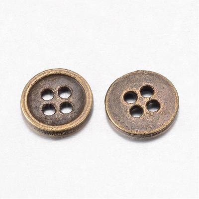Alloy Buttons BUTT-D054-11.5mm-02-1