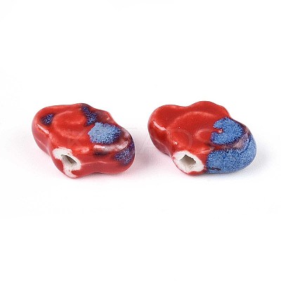 Handmade Porcelain Beads PORC-T133-30B-1