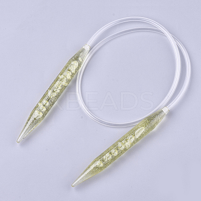 PVC Wire PC Circular Knitting Needles TOOL-T006-15-1