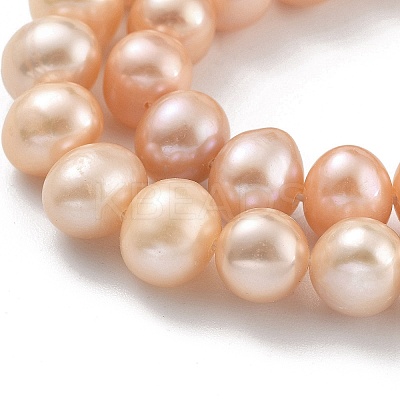 Natural Cultured Freshwater Pearl Beads Strands PEAR-C003-18B-1