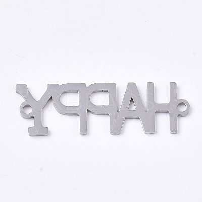 Non-Tarnish 201 Stainless Steel Links connectors LS-STAS-N091-30P-1