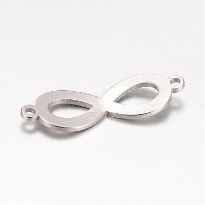 Tarnish Resistant 201 Stainless Steel Links connectors STAS-S059-06B-1