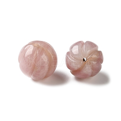Natural Madagascar Rose Quartz Carved Beads GG-CBABD99-01B-1
