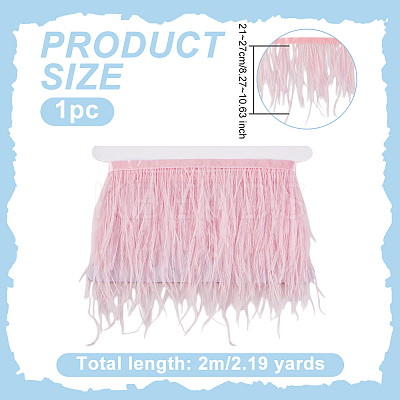 2M Fashion Ostrich Feather Trimming DIY-OC0013-52C-1