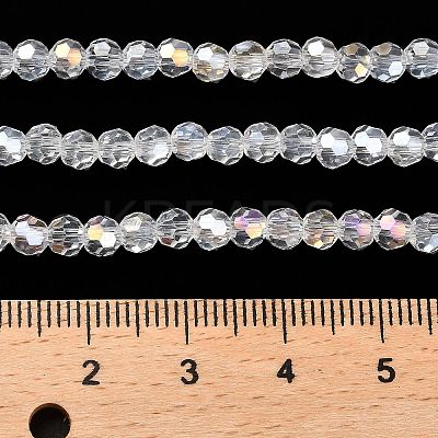 Transparent Glass Beads LS-EGLA-A035-T4mm-B19-1