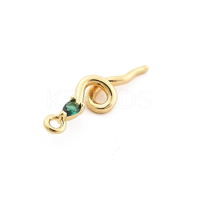Brass Micro Pave Cubic Zirconia Pendants LS-KK-M321-01E-G03-1