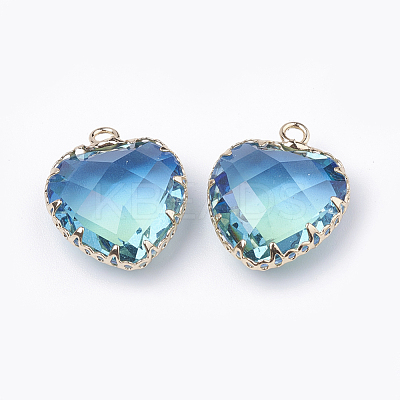 K9 Glass Pendants X-GLAA-Q069-11A-1