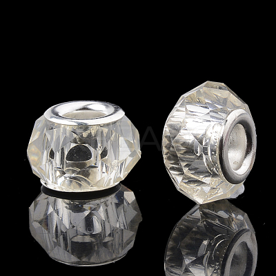 Acrylic European Beads GPDL-S040-12-1