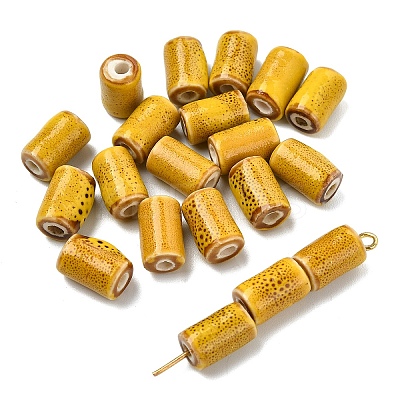 20Pcs Handmade Porcelain Beads PORC-YW0001-45C-1