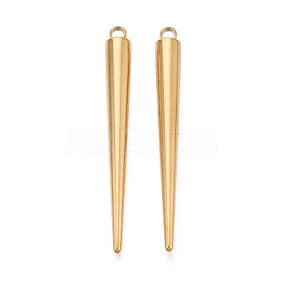304 Stainless Steel Pendants STAS-T075-22F-G-1