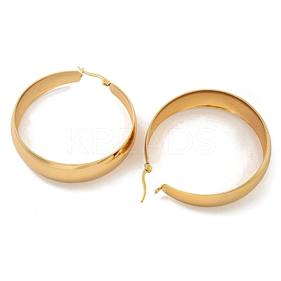 202 Stainless Steel Hoop Earring EJEW-H003-09G-03-1