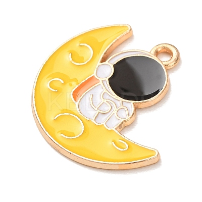 Alloy with Enamel Pendants AL-CBA9CD2-01F-1