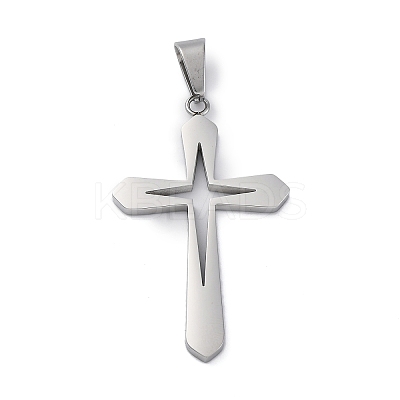 304 Stainless Steel Pendants STAS-G346-34P-1