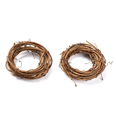 Circle Shape Rattan Vine Branch Wreath Hoop DIY-B022-01A-1