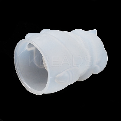 Christmas DIY Candle Holder Silicone Statue Molds DIY-F141-01D-1
