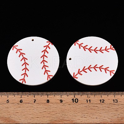 Printing Wood Pendants WOOD-N016-52B-02-1