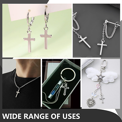 100Pcs 201 Stainless Steel Pendants FIND-UN0016-23-1