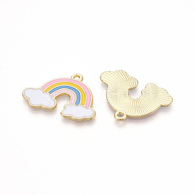 Alloy Enamel Pendants ENAM-S126-086-01-NR-1