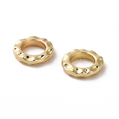 Rack Plating Zinc Alloy Linking Rings PALLOY-F305-06B-G-1