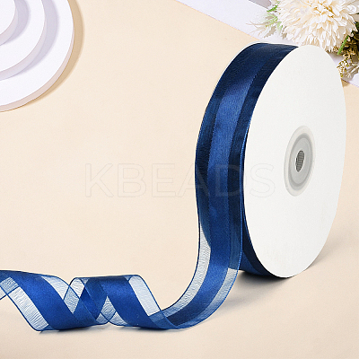 1Roll Solid Color Organza Ribbons ORIB-CY0001-02B-1