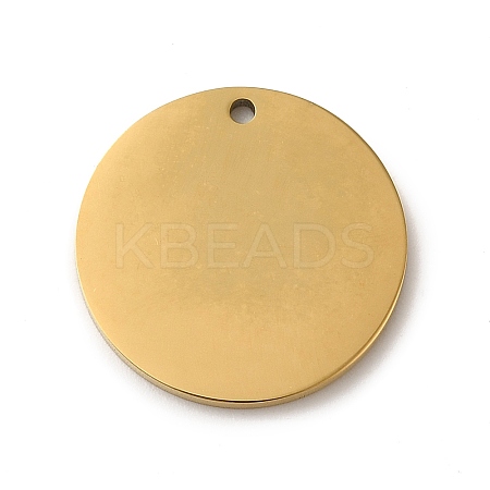 Ion Plating(IP) 304 Stainless Steel Pendants STAS-K270-28B-G-1