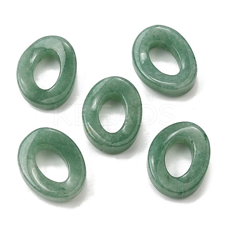 Natural Green Aventurine Pendants G-Z082-01C-1