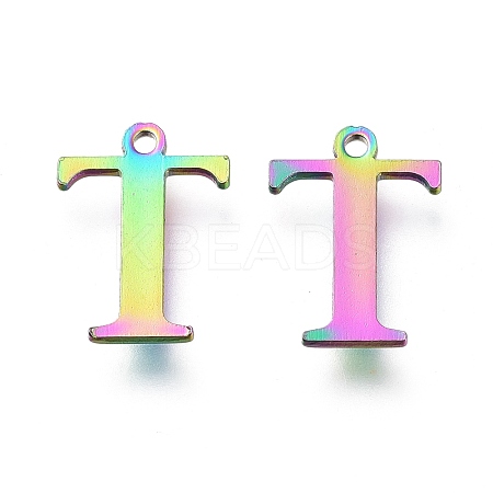 Ion Plating(IP) 304 Stainless Steel Charms STAS-H112-T-M-1