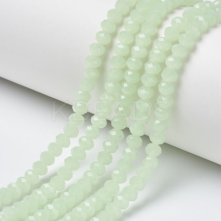 Glass Beads Strands EGLA-A034-J6mm-D01-1